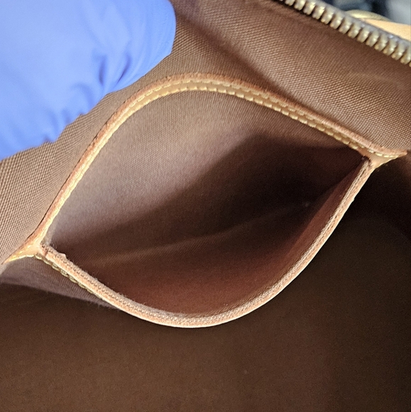 Louis Vuitton 3 Piece Set Vintage Alma Canvas Bag Wallet Lock & Box Set W/ COA - Picture 9 of 16